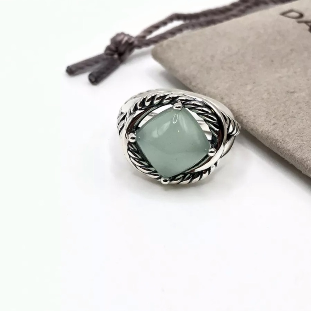 David Yurman Infinity Chalcedony 11mm Ring